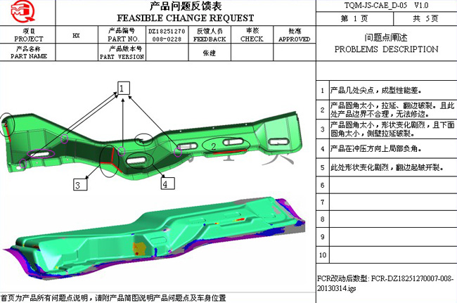 產品可行性變更申請（FCR）提案